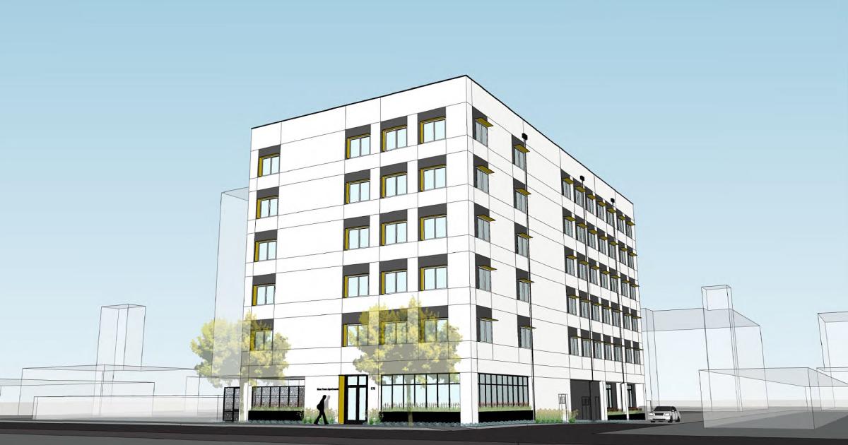 Design tweaks for proposed affordable housing complex at 170 N Halstead